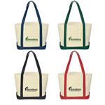 JH3230 Medium Starboard 24 Oz. Recycled Cotton Canvas Tote Bag With Custom Imprint